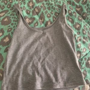 cropped tank top